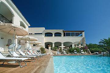 Hotel Petra Bianca - sluneční terasa