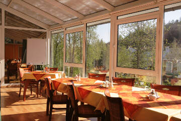 Lázeňské hotely Miramare - zimní zahrada