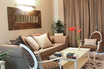 Parc Hotel Germano Apartments - typ B4 - obývací místnost