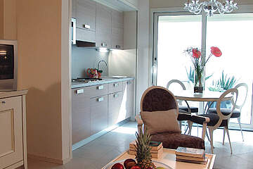 Parc Hotel Germano Apartments - typ B4 - kuchyňský kout