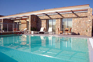 Parc Hotel Germano Suites - suite s bazénm