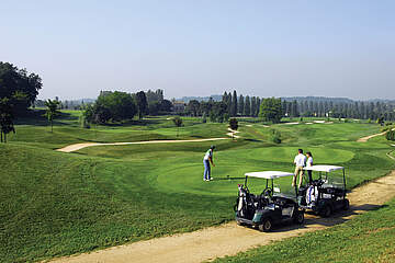 golfové hřiště Paradiso del Garda Parc Hotel Germano Suites - golfové hřiště Paradiso del Garda