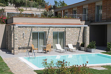 suite s bazénem Parc Hotel Germano Suites - suite s bazénem