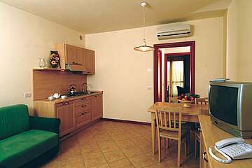 Rezidence Eden - obývací místnost