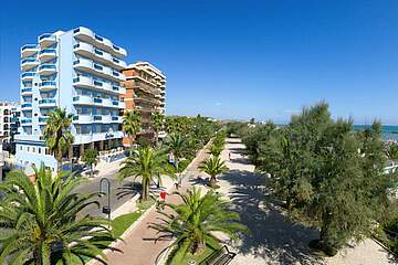 Rezidence Galileo - palmová promenáda