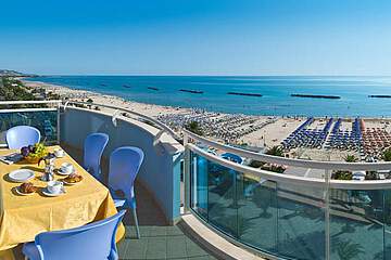 Rezidence Galileo - výhled na moře