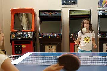 Rezidence Lagorai - herna se stolním tenisem