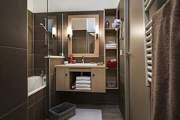 Rezidence Les Chalets de Solaise  - koupelna