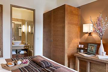 Rezidence Les Terrasses d'Eos - ložnice s vl. koupelnou