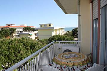 Rezidence Tiziano - Výhled z terasy B5