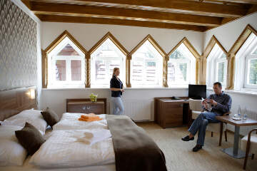 Termální lázně Velké Losiny - Dvoulůžkový pokoj h. Eliška****