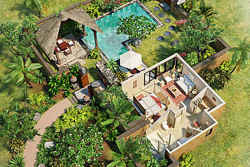 The Oberoi Hotel - Luxury Villa Privátní bazén