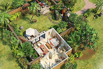 The Oberoi Hotel - Luxury villa privátní zahrada