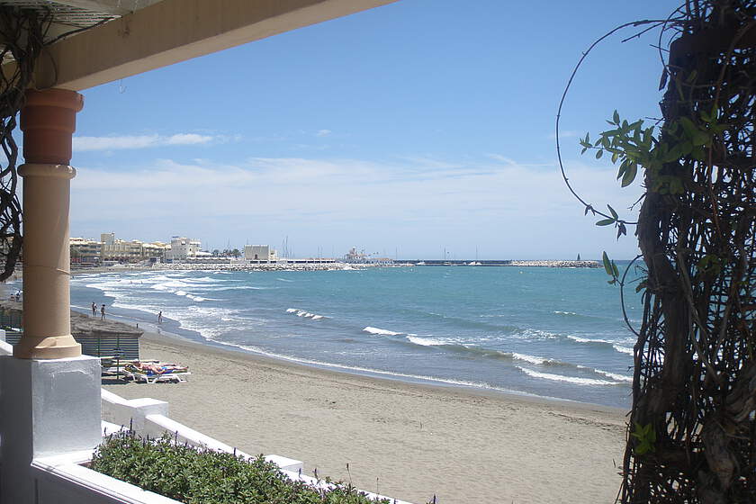 Benalmadena Costa - výhled z promenády