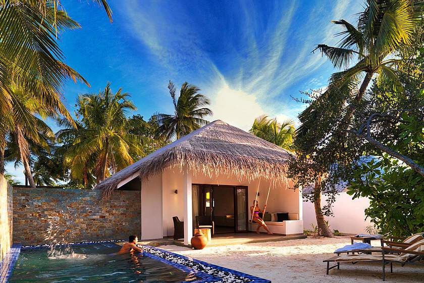 Cocoon Maldives Resort - Plážový suite s bazénem