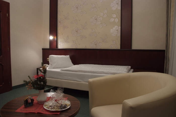 Lázeňský hotel Royal - jednolůžkový pokoj Komfort