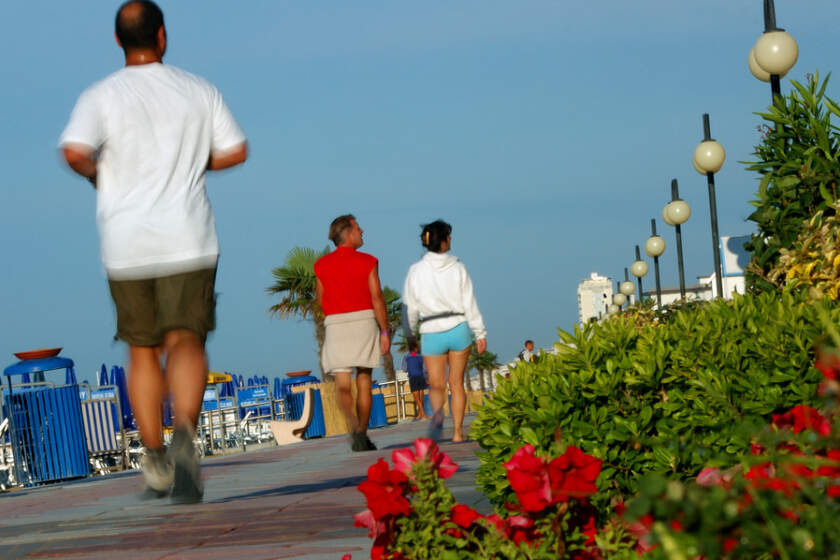 Lido di Jesolo - promenáda