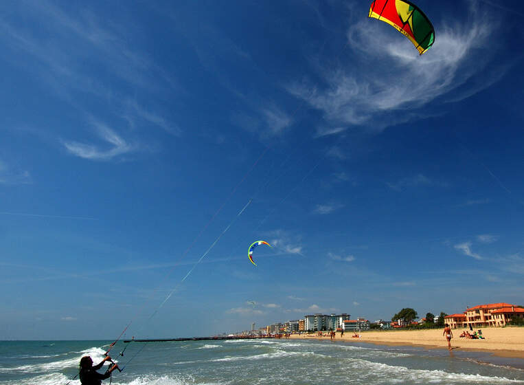 Lido di Jesolo - vodní kiting