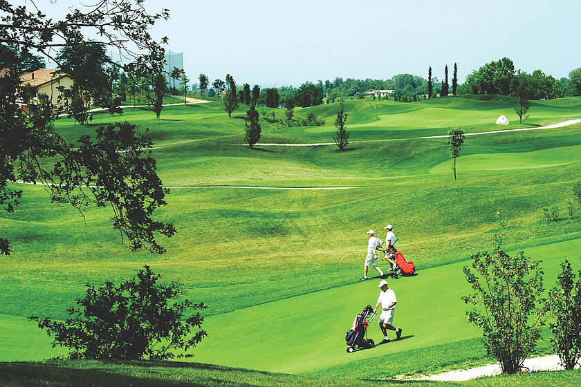 Parc Hotel Germano Apartments - golfové hřiště Paradiso del Garda