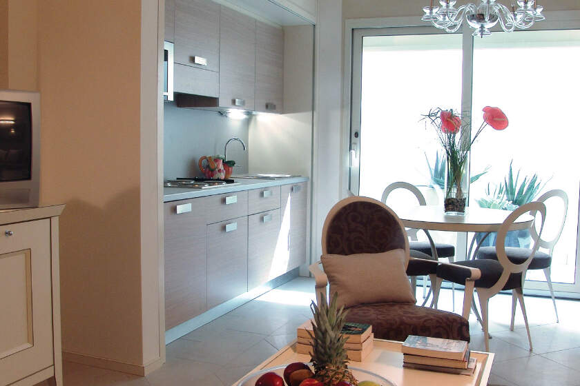 Parc Hotel Germano Apartments - typ B4 - kuchyňský kout