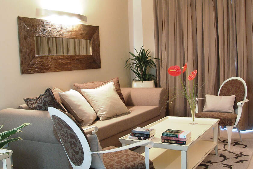 Parc Hotel Germano Suites - suite - obývací místnost