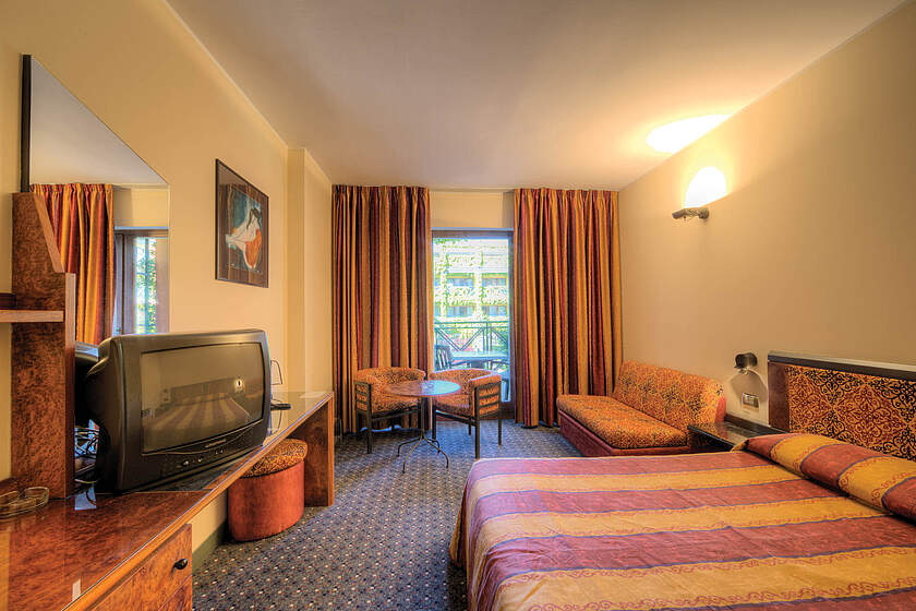 Parc Hotel Gritti - pokoj P2B s balkonem