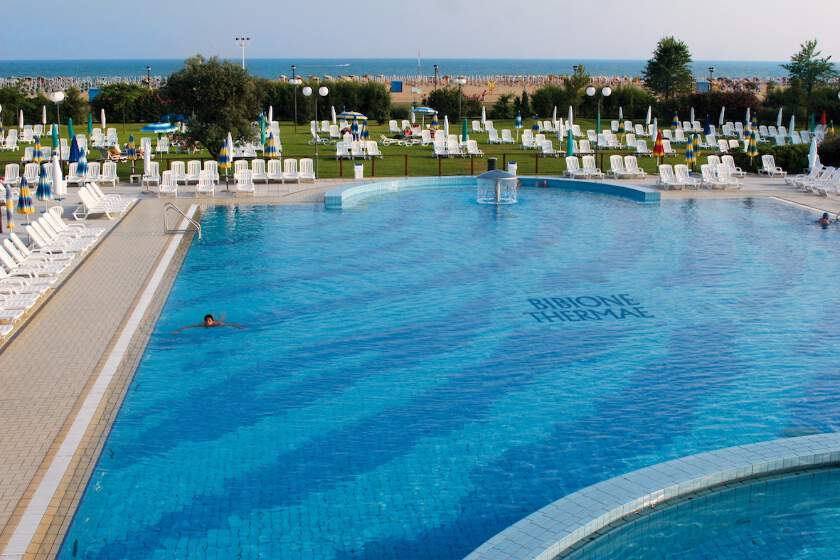 Rezidence delle Terme - bazén v termálních lázních Bibione