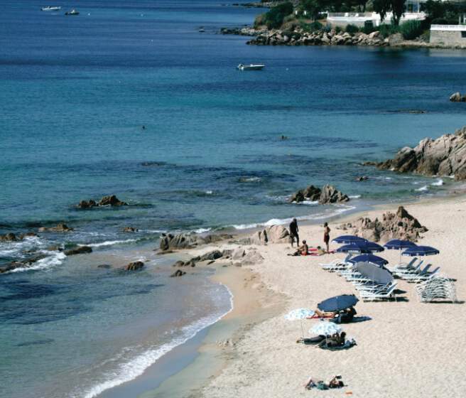 Rezidence Les Sanguinaires - pláž