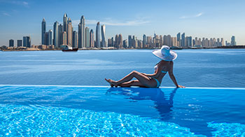 Luxusní plážový resort v SAE